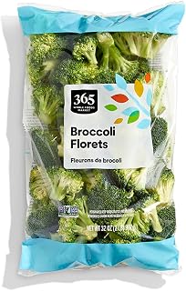 365 by Whole Foods Market Broccoli Florets 32 oz - Fresh Selected Frozen Veggies for Healthy Snacks & Recipes