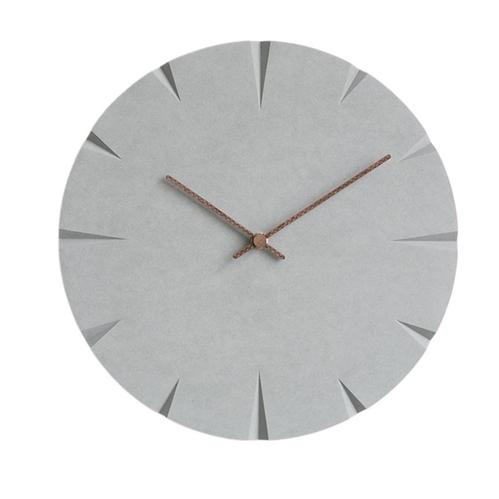 S5b8w3g7 Light Gray Style B Modern Quartz Minimalist Nordic Wall Clock Silent Operation Battery Powered Highly Practical Wall Clock(Light Gray Style B)