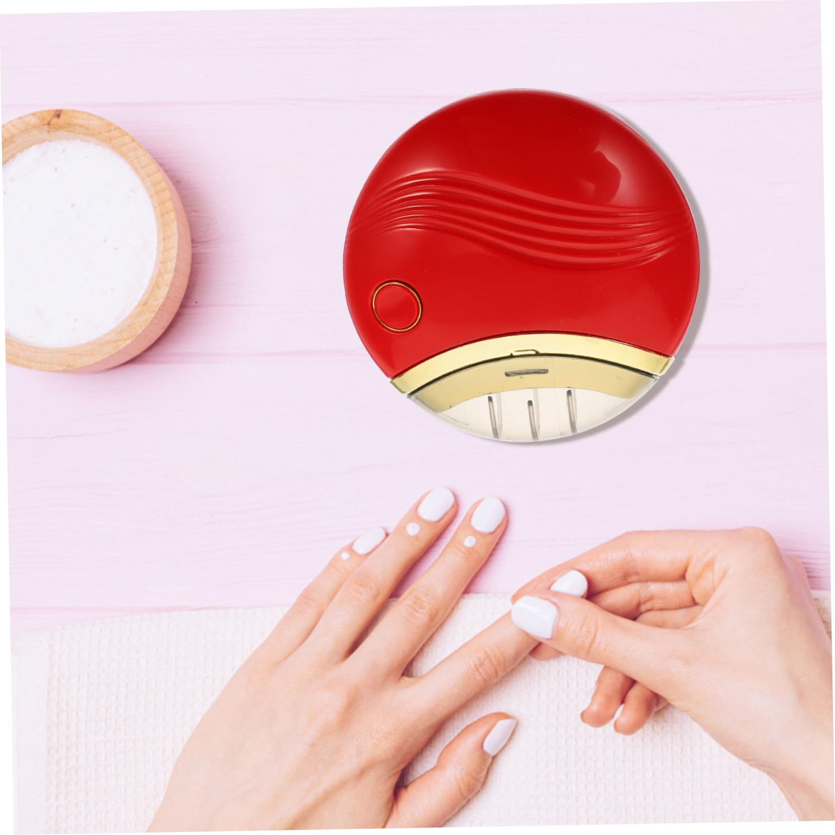 Healvian 2sets Elettrico Per Manicure e Pedicure Trimmer Per Unghie Elettrico Portatile Strumento Per La Delle Unghie Per Adulti Facile Da Usare e Sicuro