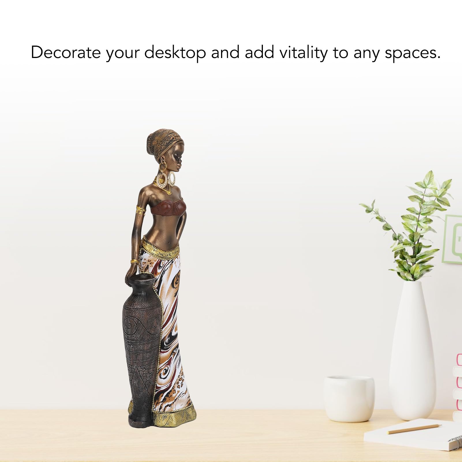 African Women Figure Tribal Lady Figurine Statue African Lady Sculpture for  Home Decor Western Art American Housing Culture Ornament (G04173A) –  BigaMart, image size:1601x1601
