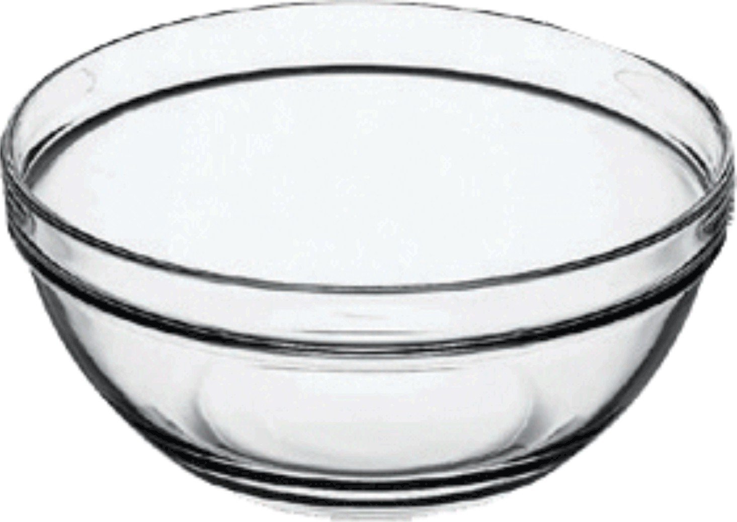 Duralex Clear Stacking Bowl (10.5cm) Pack of 6