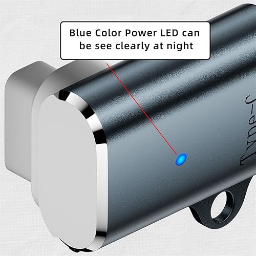 Vista 29 de xiwai Paquete de 6 conectores USB-C hembra a 2 pines de alimentación CC de 5 V, adaptador USB para recortadores de barba, cortadoras de cabello