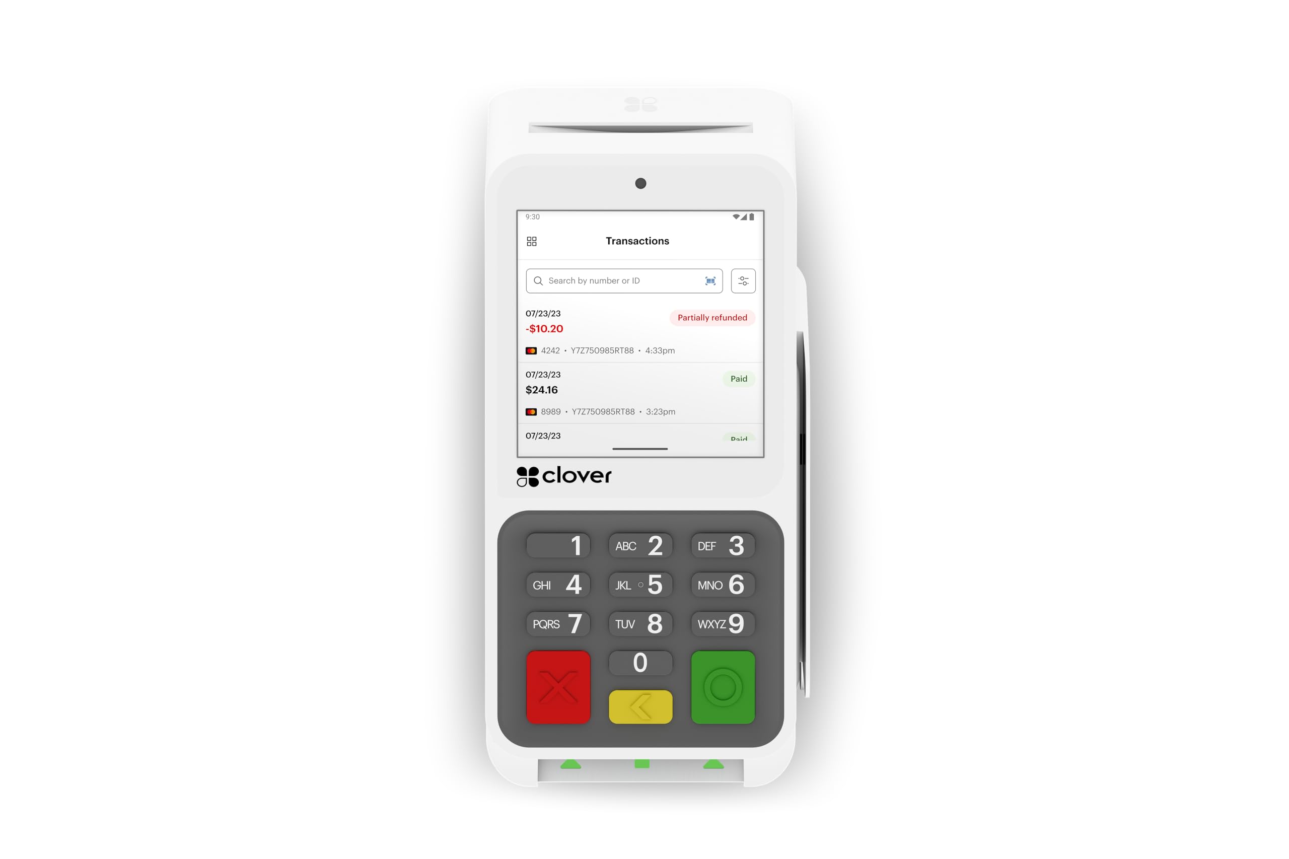 Clover Compact Credit Card Reader for Small Businesses - Requires Merchant Processing Account Through Advantage Pos Store.