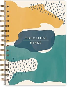 Lady Jayne, Hardcover Spiral Journals, Aesthetic Notebooks - 250 Lined Pages, 6.75" x 8"