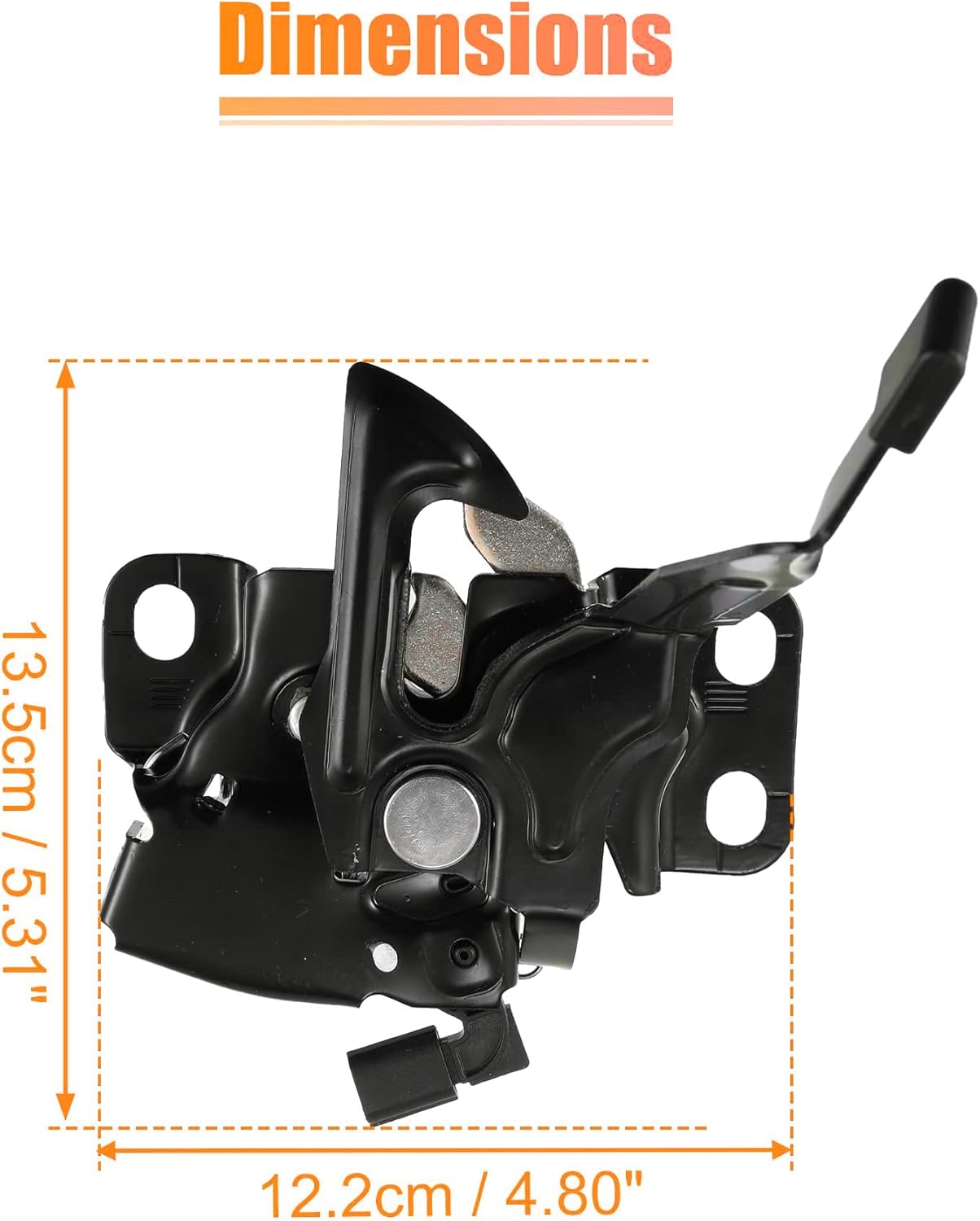Unifizz Car Engine Hood Latch Lock Repalces 74120TBAA01 for Honda Civic EX/EX-L/EX-T/LX/Si/Sport/Sport Touring/Touring 2016-2020 Hood Latch Assembly