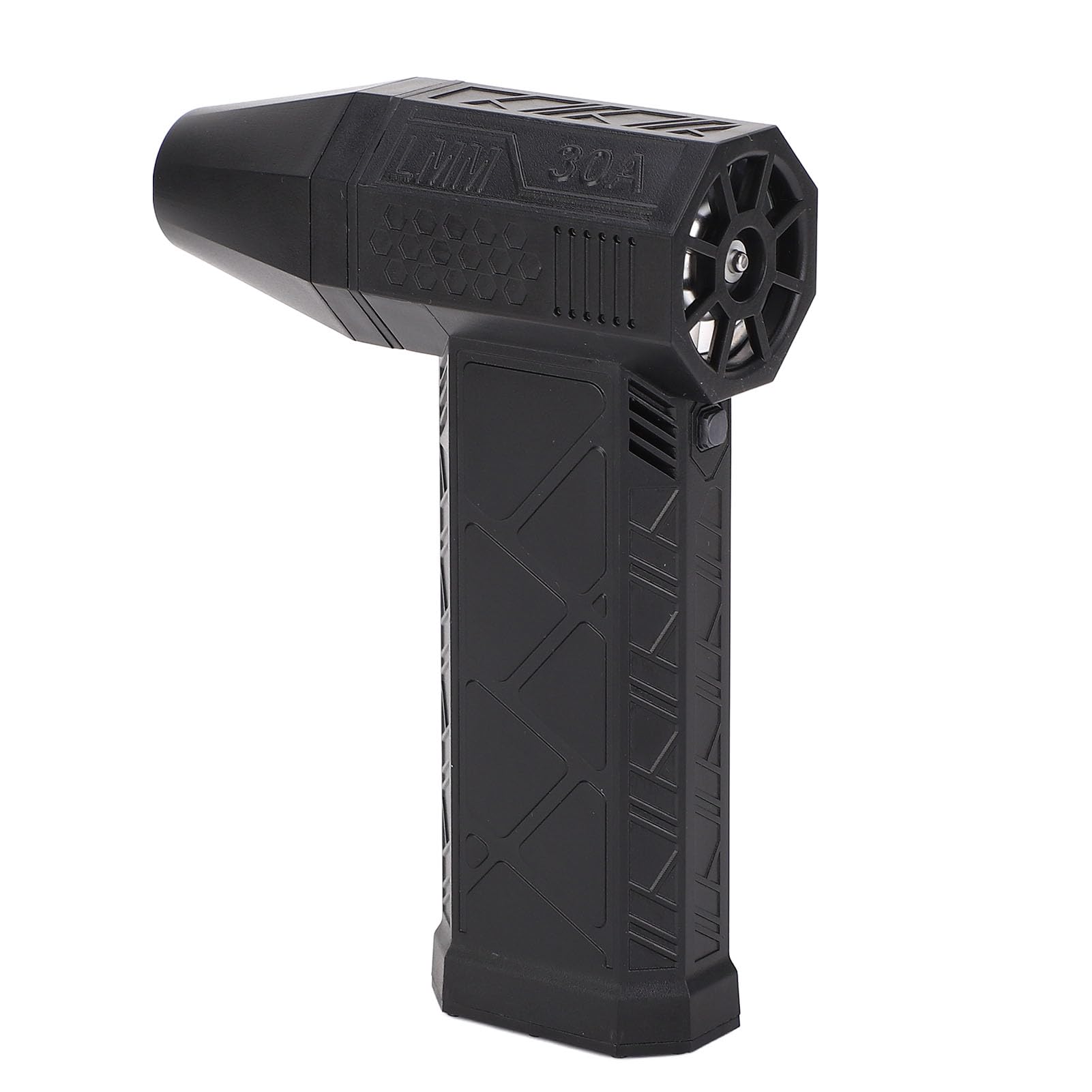 Super Ventilateur à Réaction, Plumeau d'air comprimé à Contrôle de Vitesse en Continu de 130 000 TR/Min, Souffleur Portable Rechargeable avec Buse de Concentrateur, Mini