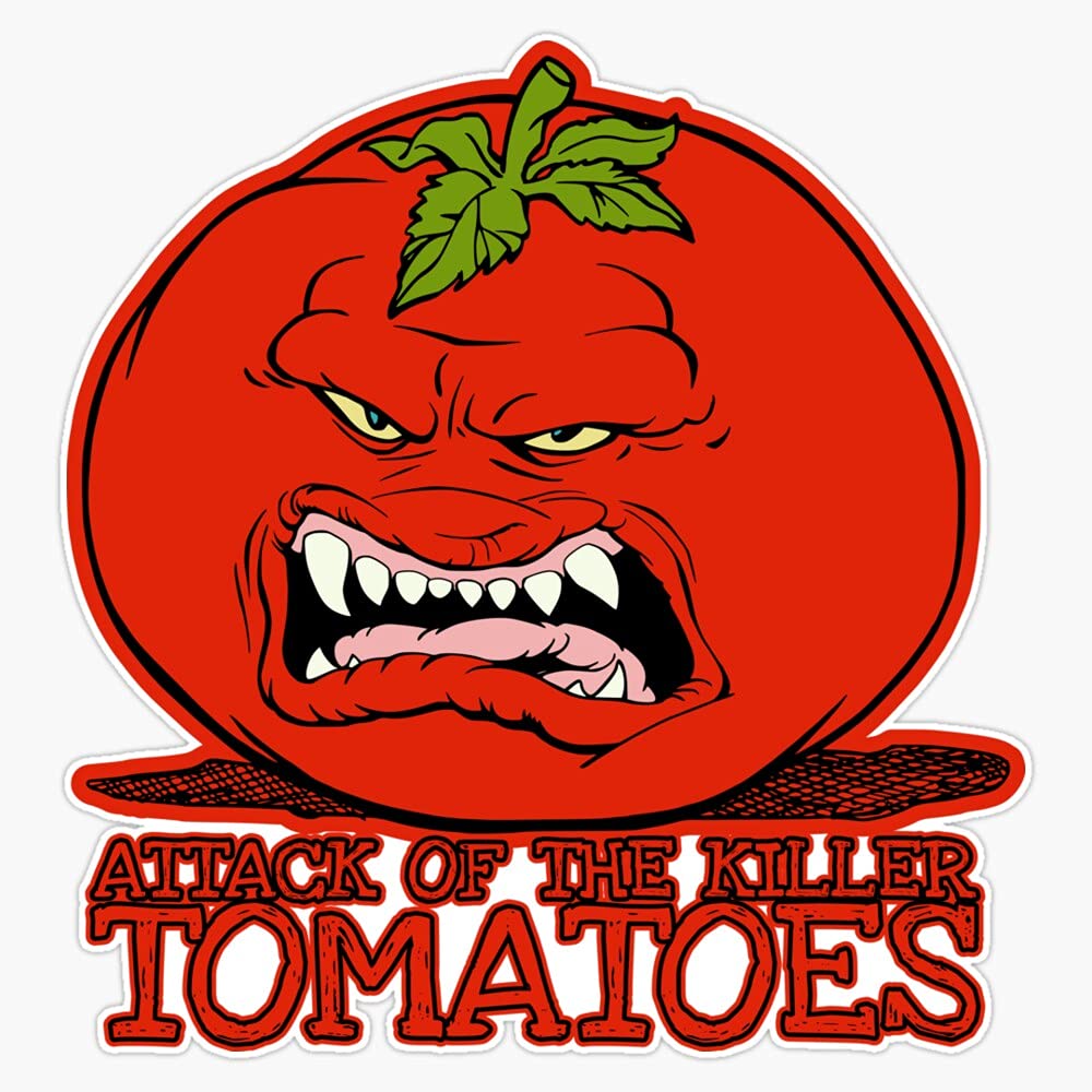 Attack Killer Tomatoes Cartoon