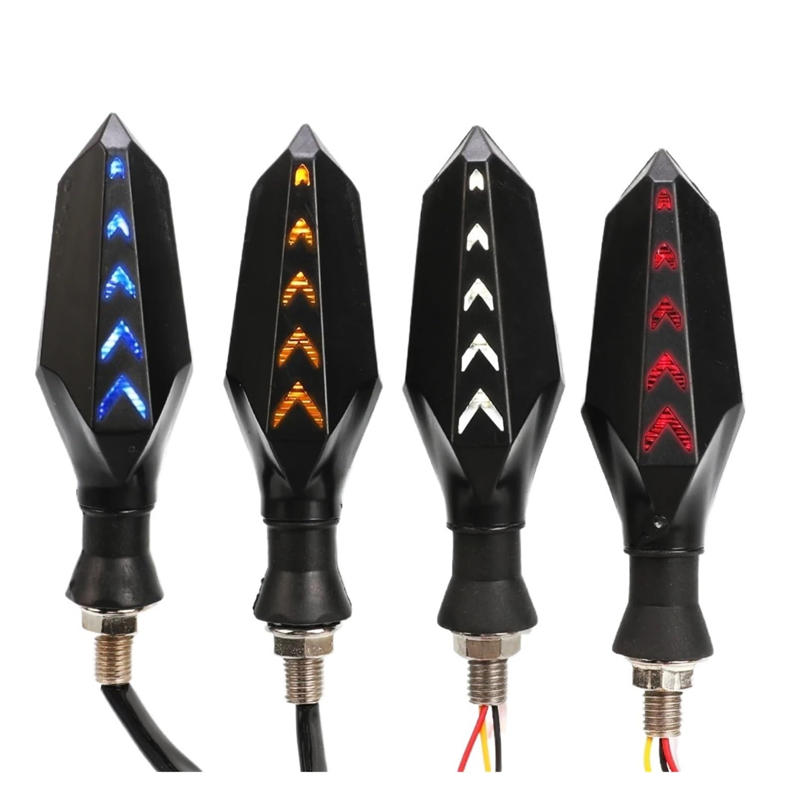 Indicatore di direzione a 12 LED per motocicletta Indicatoris Motos