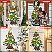 Joyjoz Árbol de Navidad de Fieltro, 32 Piezas Decoración de Navidad para...