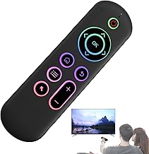 Controle remoto Air Mouse com teclado,Mouse remoto sem fio remoto de voz 2.4g com giroscópio de 6 eixos integrado | Mini teclado sem fio colorido, controle remoto multifuncional para TV, Lafande