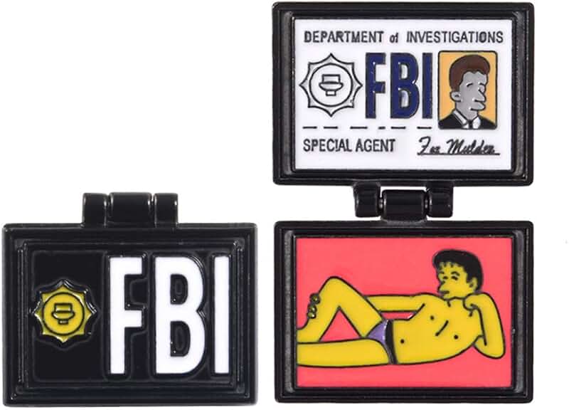 Amazon.co.uk fbi badge