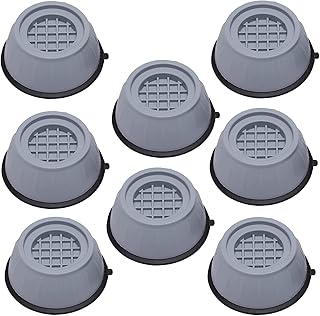 GZhaimai 8 Pcs Patin Anti Vibration, Générique Anti Vibration Machine a Laver, pour Lave-Linge Réfrigérateur et Gros électroménager
