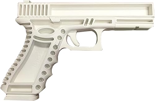 Pistola de entrenamiento de polímero de plástico duradero, pistola de entrenamiento ligera y realista para taladros de fuego secos seguros,