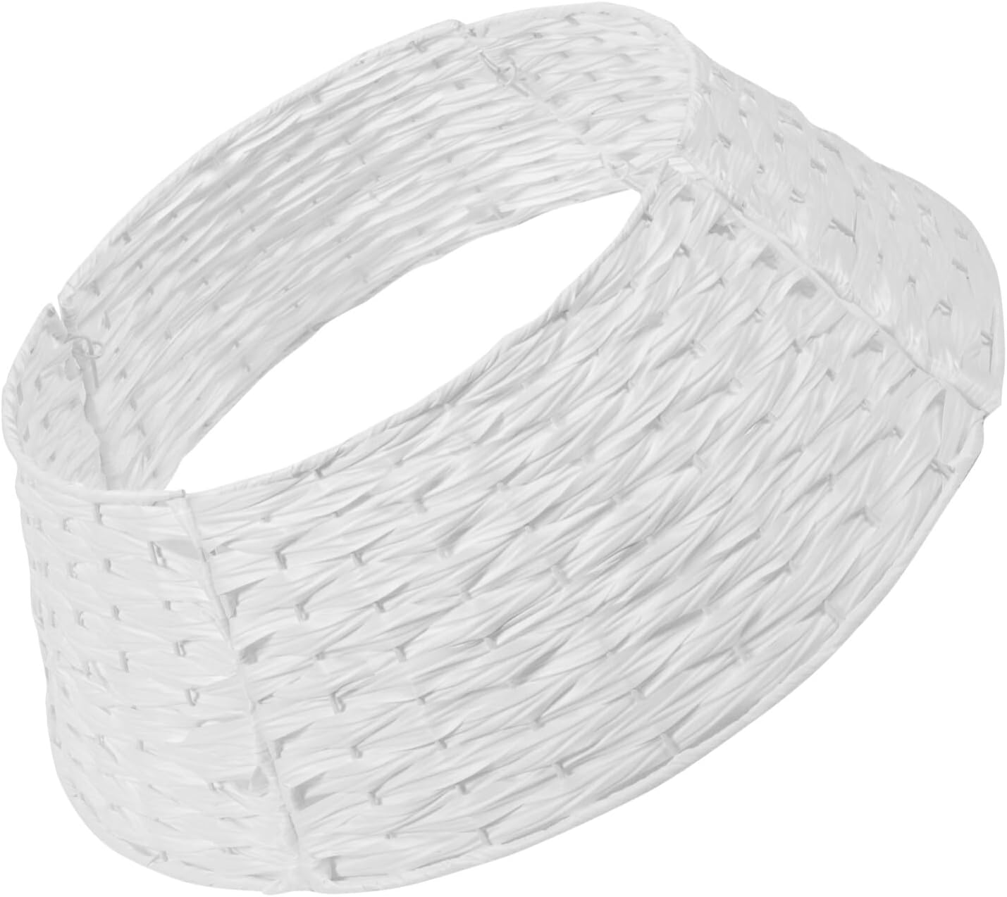 OSALADI Wicker Christmas Tree Collar Artificial Handmade