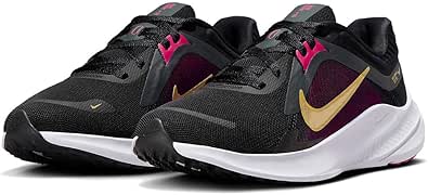 NIKE(ナイキ) クエスト 5 W QUEST 5 ブラック/ダークスモークグレー/ファイヤーベリー/メタリックゴールド DD9291-009 日本国内正規品