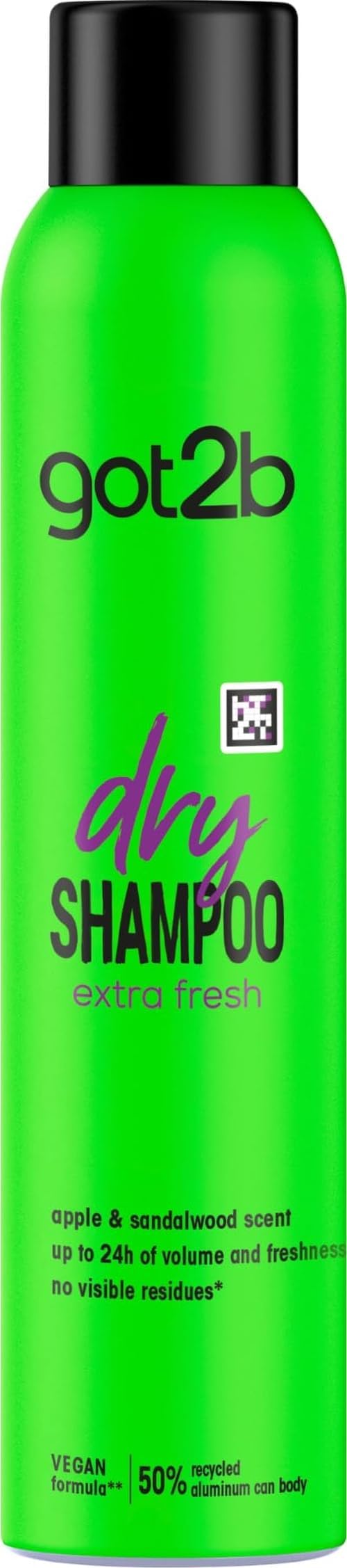 Schwarzkopf got2b Fresh It Up, No Rinse Spray to Refresh Hair in Between Washes, No White Residue, Dry Shampoo, Extra Fresh 200ml