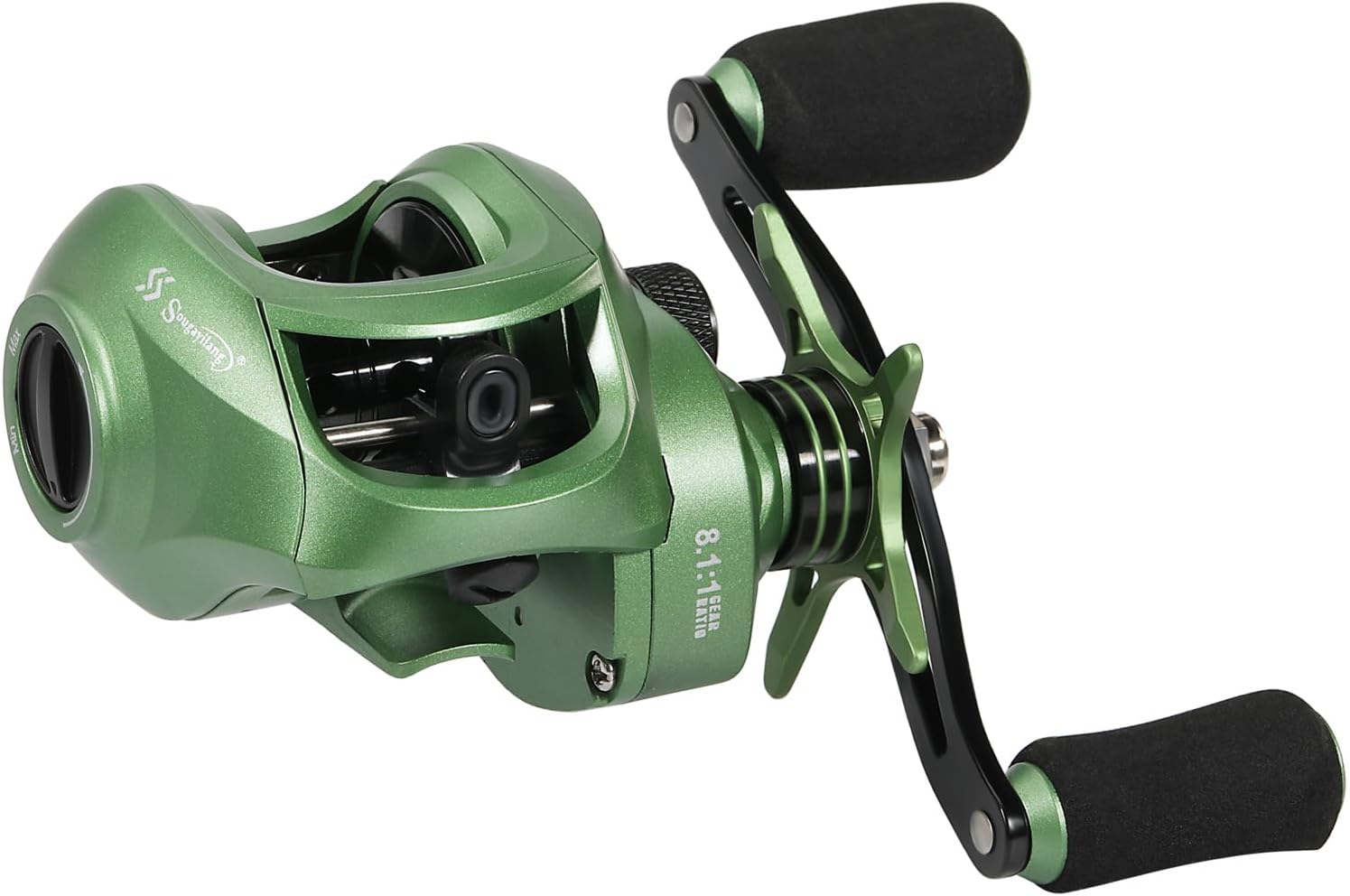 Sougayilang Fishing Baitcasting Reel, Baitcaster Fishing Reels with 9+1BB,Magnetic Braking System