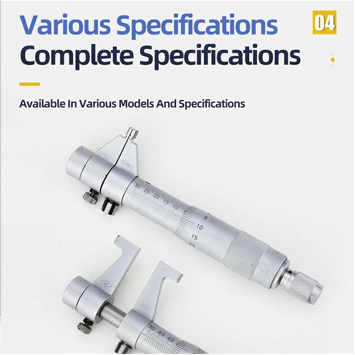 Digital Micrometer, 1 Pcs Internal Micrometer Inside Micrometer Measuring Tool Micrometric Gauge for Measurement Indoor Micrometer Internal Diameter Meter,150-175mm Inside-1