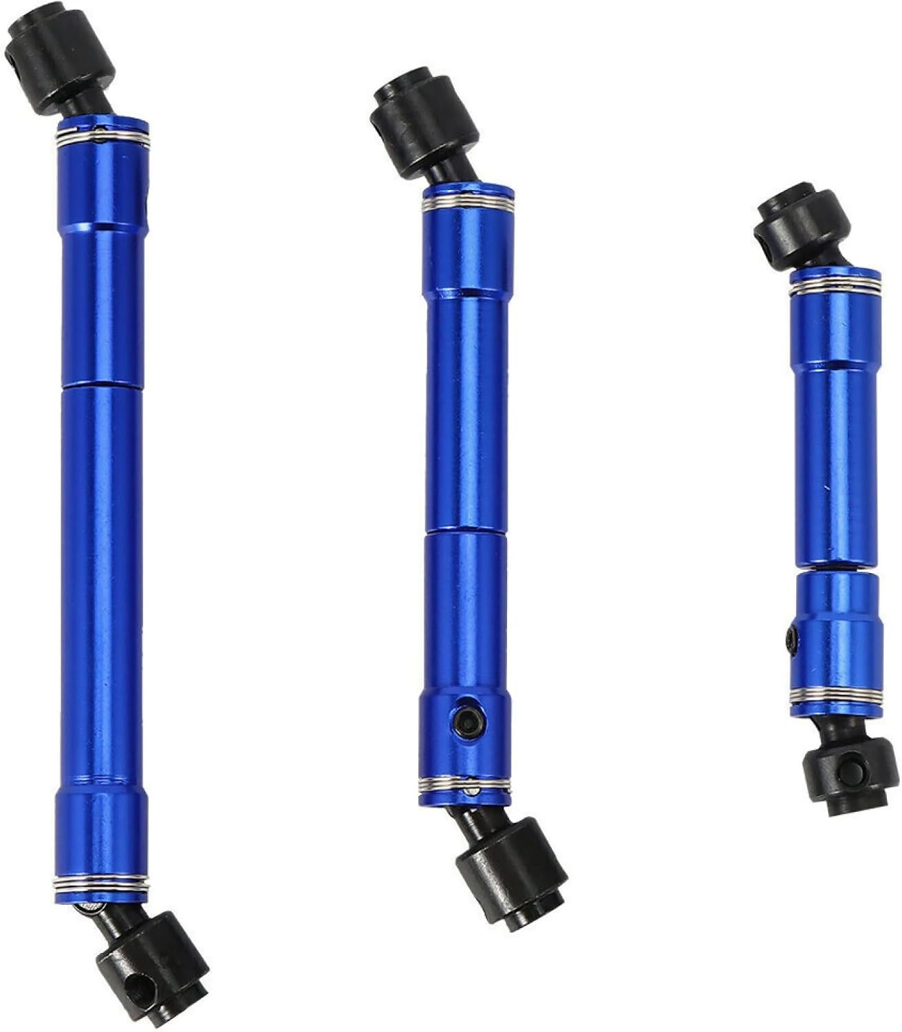 3PCS RC Drive Shaft Front Middle Rear CVD Drive Shaft for TRAXXAS TRX6 G63 6X6 88096‑4 1/10 RC Car
