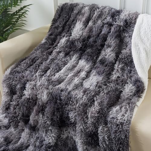 Couverture polaire douce thermique DJDEA 130 x 160 cm lavable