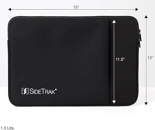 Miniatura 7 de SideTrak Extensor de monitor portátil giratorio de 14 pulgadas, pantalla dual FHD TFT para laptop con soporte + bisagra giratoria única, compatible
