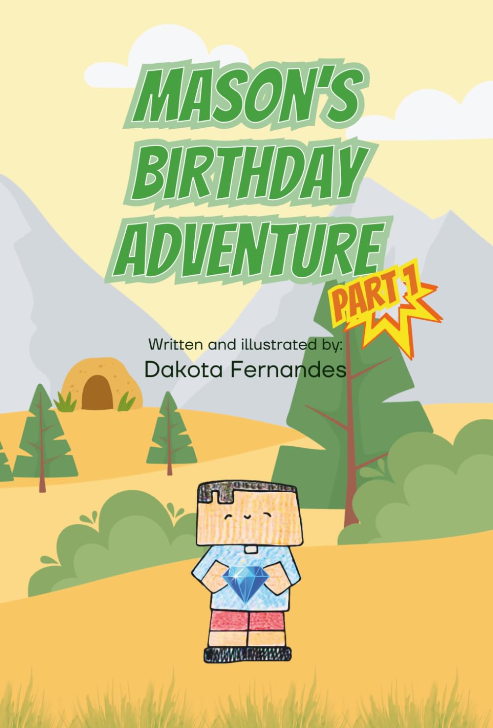 Mason's Birthday Adventure: Part 1 Kids Minecraft-Inspired Quest Full of Treasure, Monsters, and Surprises!