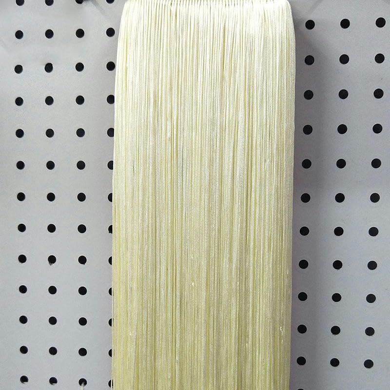 1 Yard 100CM Blanc Longue Dentelle Gland Frange Dentelle Garniture Ruban Coudre Robe Latine Scène Vêtement Rideau DIY Accessoires-Orange