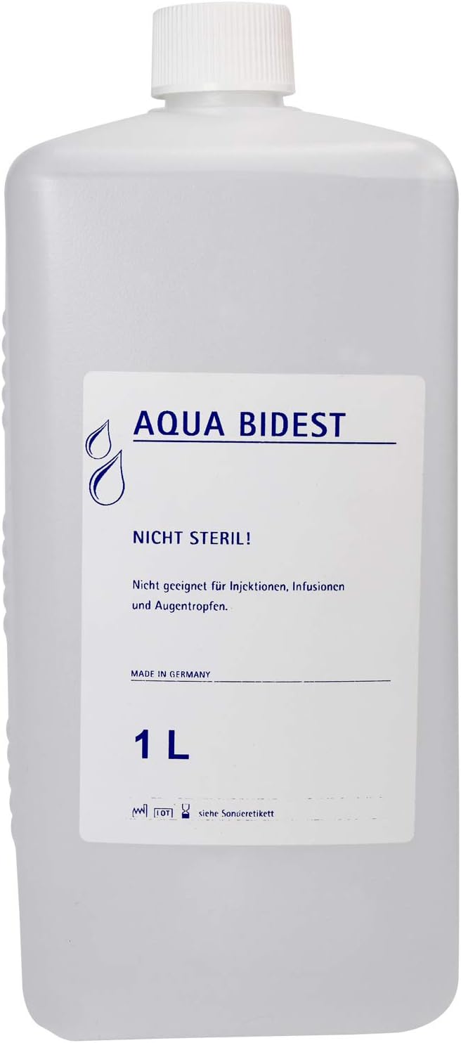 Aqua Bidest double-distilled water various sizes
