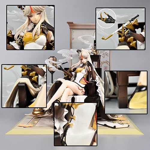 Miniatura 3 de Genshin Impact Ningguang Eclipsing Star Ver 17 Figura de juego Modelo de PVC (versión completa)
