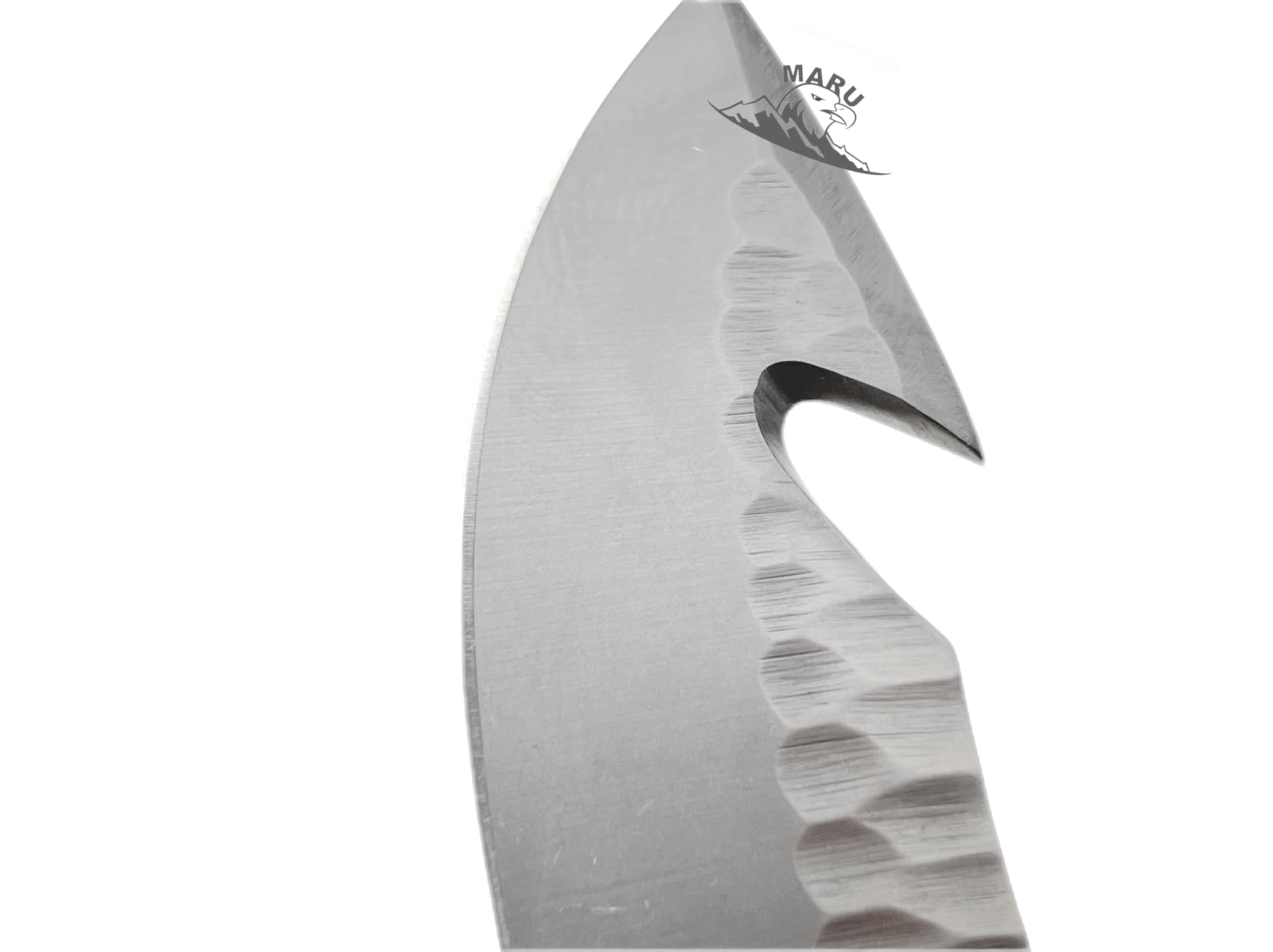 Coltello Artigianale Skinner Lama in Acciaio INOX Manico Legno, Coltello Lama FIssa Da Caccia Collezione Con Fodero