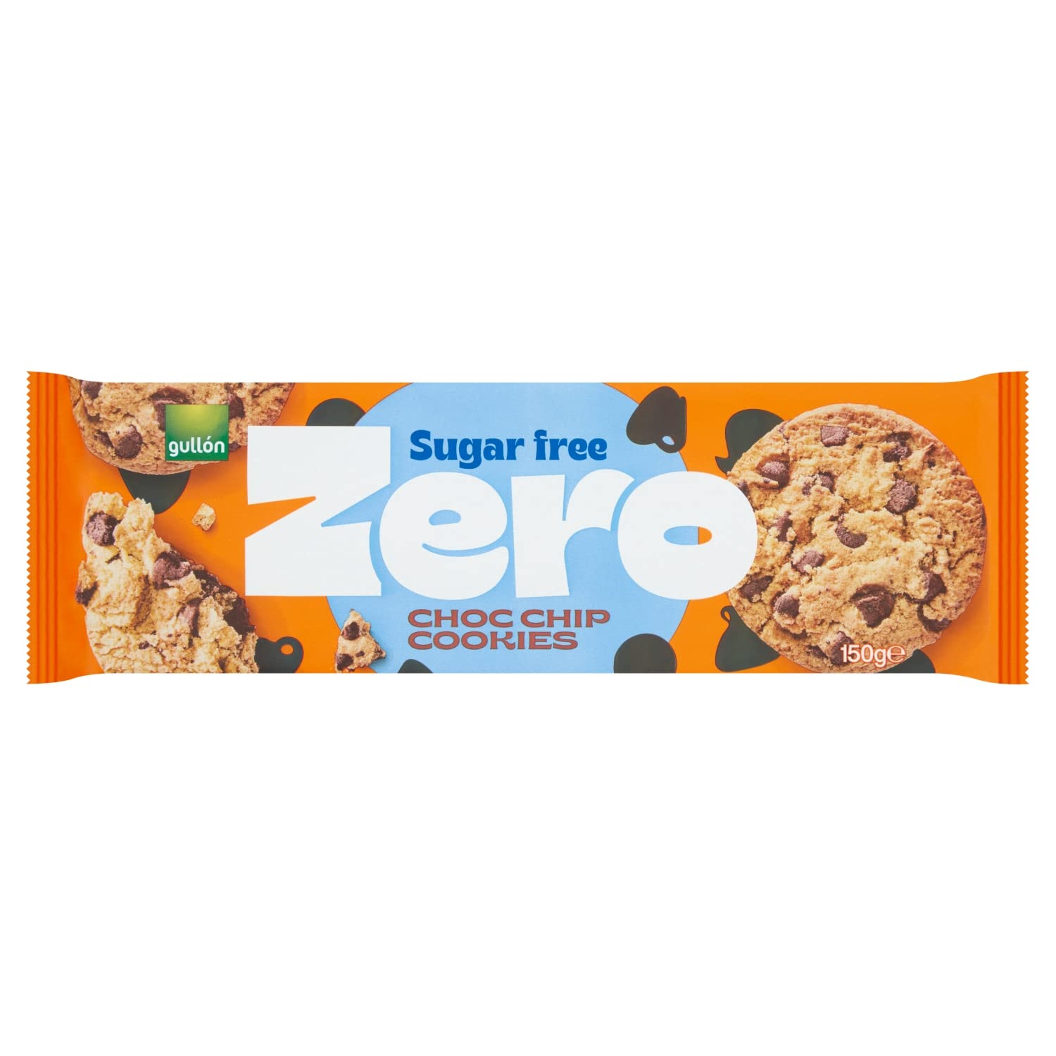 Gullon Zeroh Sugar Free Choc Chip Cookies 150g