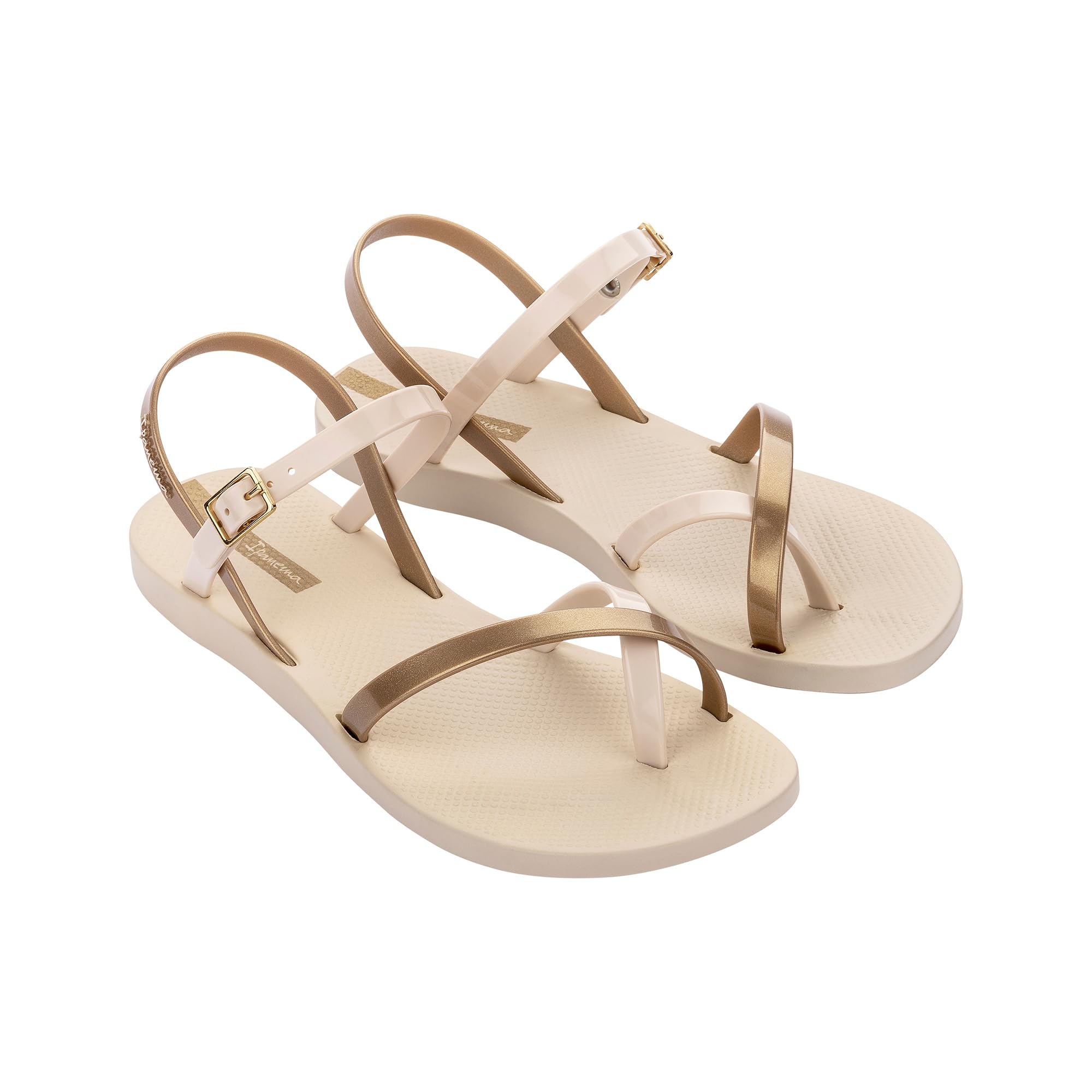 Ipanema Women's 82842 Ipanema Fashion Sand Viii Fem Sandal, Beige gold, 6 UK