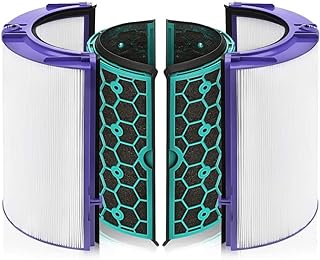 Replacement Hepa Filter for Dyson HP04 TP04 DP04 TP05 DP05 Air Purifier Sealed Two Stage 360 Filter System Pure Cool Purifier Fan HEPA Filter & Activated Carbon Filter