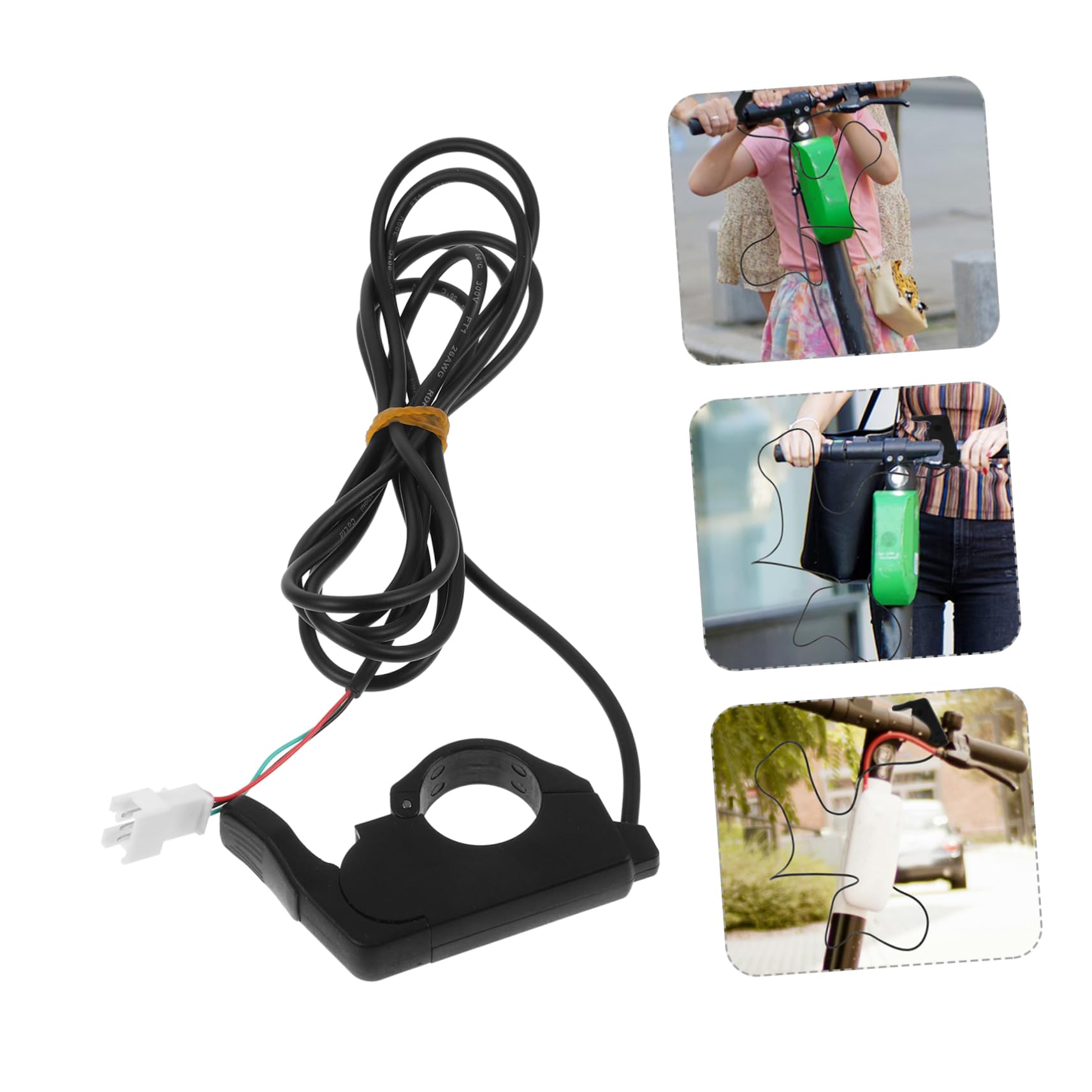 Gatuida 5pièces Accélérateur De Pouce Électrique pour Vélo Et Trottinette Contrôleur De Vitesse De Rechange pour Scooter Commande Confortable Et Fiable