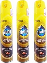 3 x 250ml Wood Cleaner Polish Furniture Desk Wardrobe Table Chair Cabinet Shiny Spray