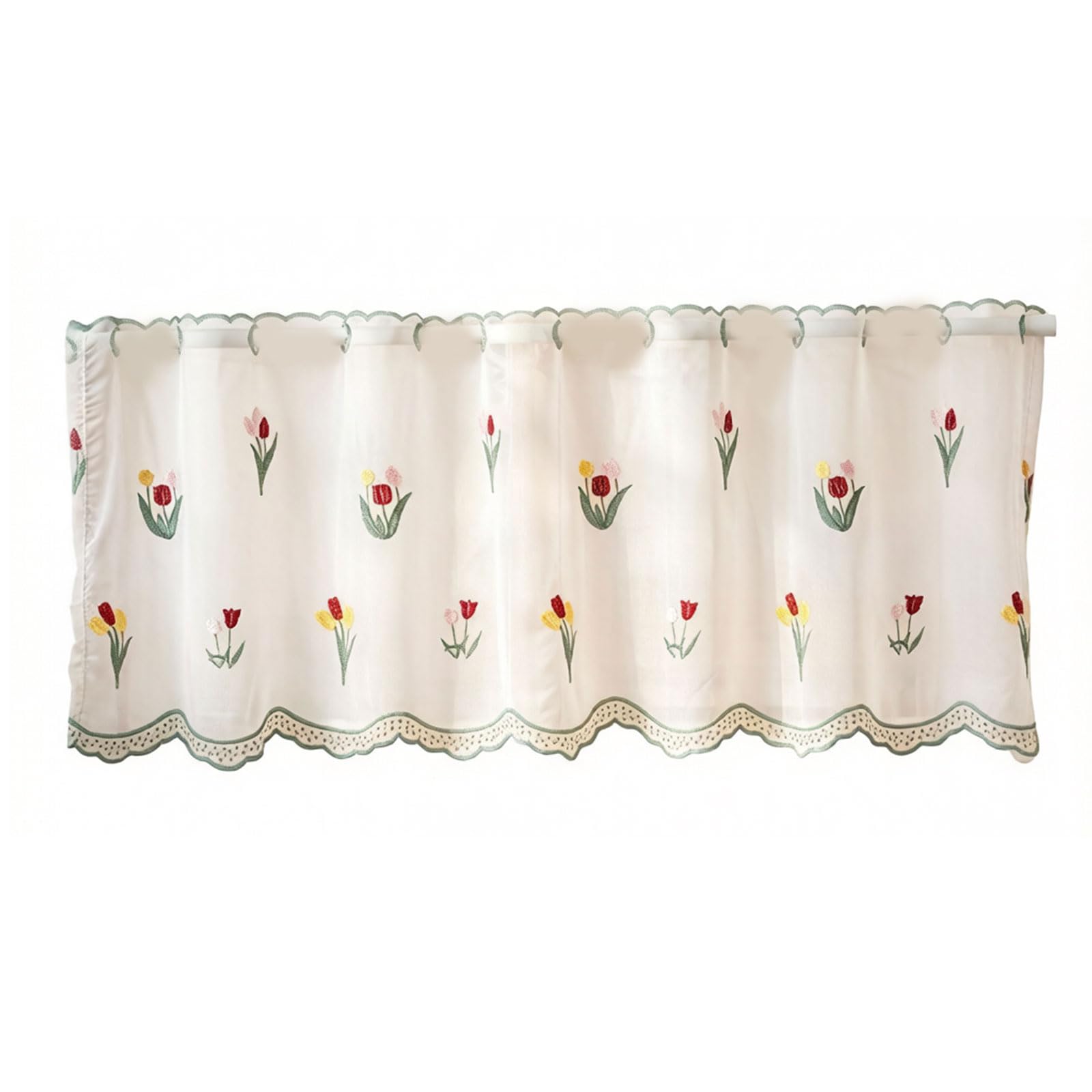JSGHGDF Polyester Semi Sheer Curtain Panel Easy Hanging Perfect for Renters and Apartments Modern Window Curtain Drapes Apartment Window Curtains Drapes