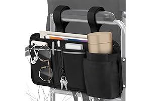 FINPAC Wheelchair Side Organizer Bag: Essential Convenience for Your Mobility Device