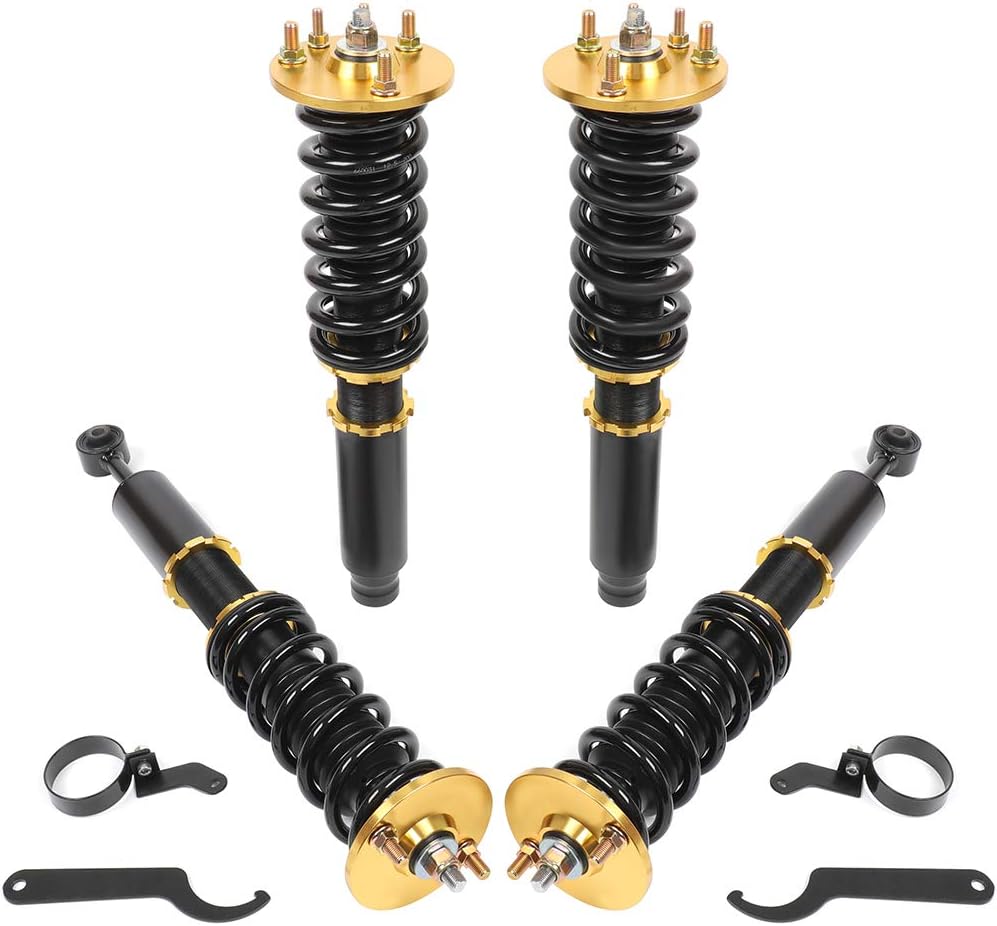 cciyu Adjustable Coilover Lowering Kit for Acura TSX / Honda Accord (Front)