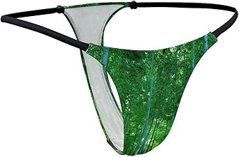 Amazon.co.jp: [SHELIN] パンティ Tバック 緑豊かな竹林