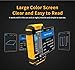 Generic Land Surveying Equipment, Handheld GPS Land Meter, Professional GNSS Receiver Surveryor Tool with Color Screen for Slope Distance/Area Measurement