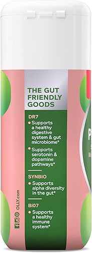 Miniatura 7 de OLLY Probiótico Big 10, apoya un microbioma intestinal saludable* 10 mil millones de UFC, suministro para 30 días - 30 unidades