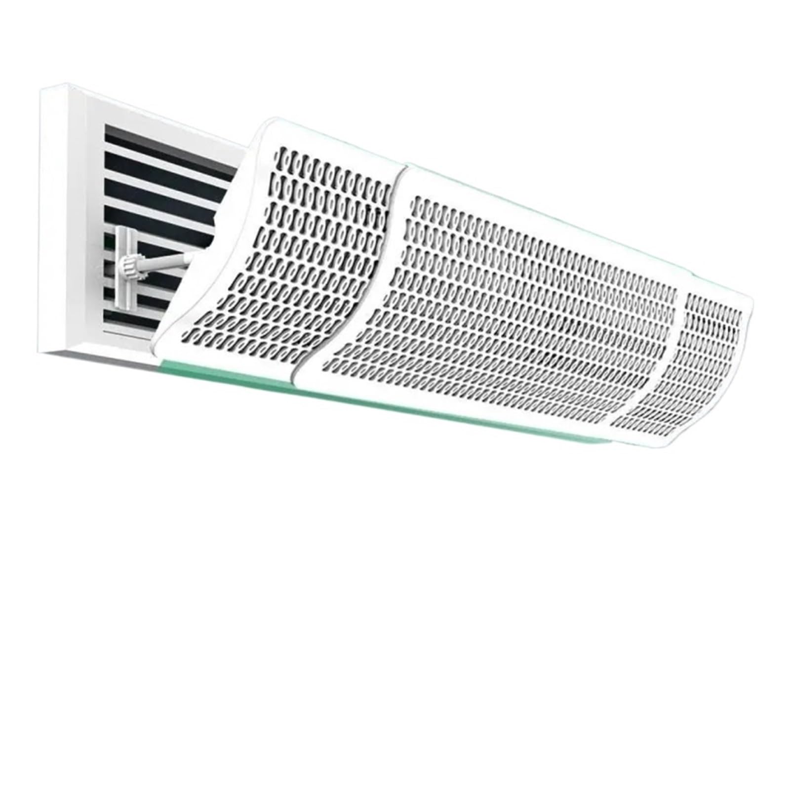 Zyslxhocz Nion Filter Central Air Conditioner Wind Deflector Windshield Duct Type Outlet Baffle Anti-Direct Blowing Top Wind Universal Air Guide(Nion Filter)