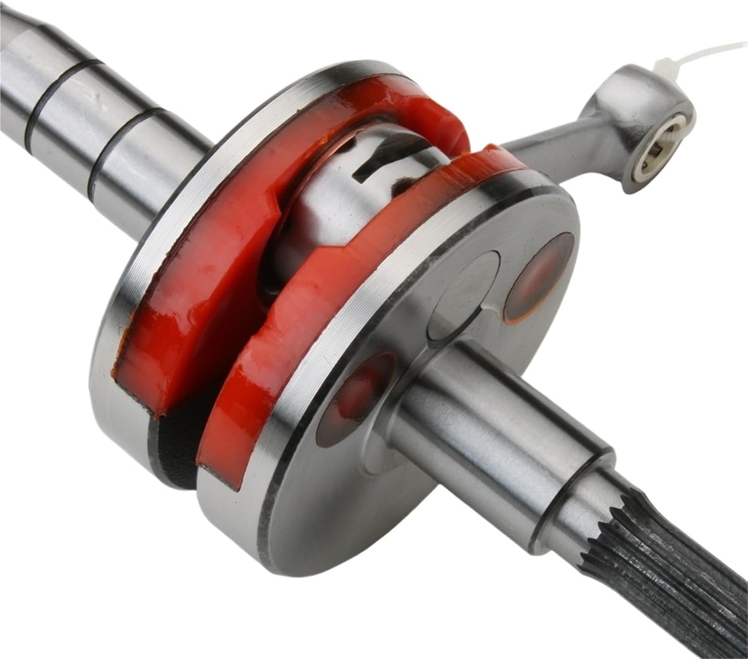 Compatible with 50cc Bike 2T Jogging Piston Pin 10mm 2-Stroke Engine Motorcycle Racing Crankshaft