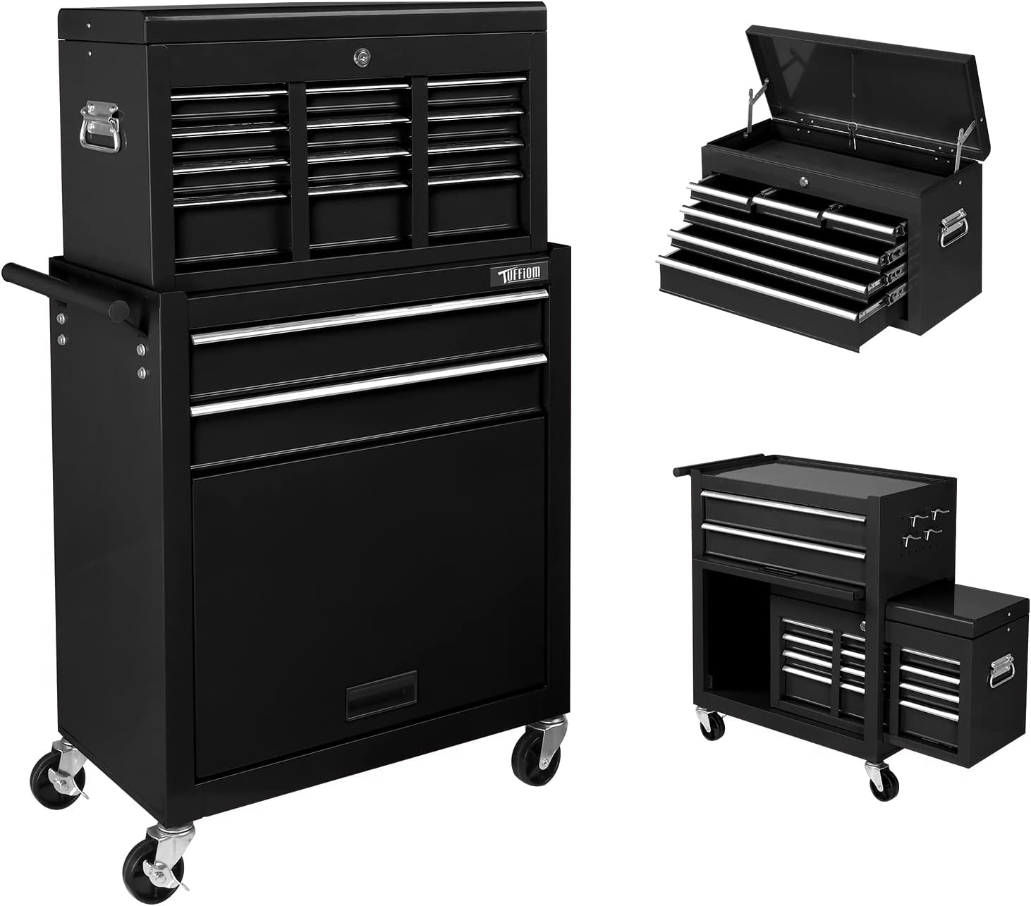 56 in. 23Drawer Tool Chest and Rolling Set 18 Ga