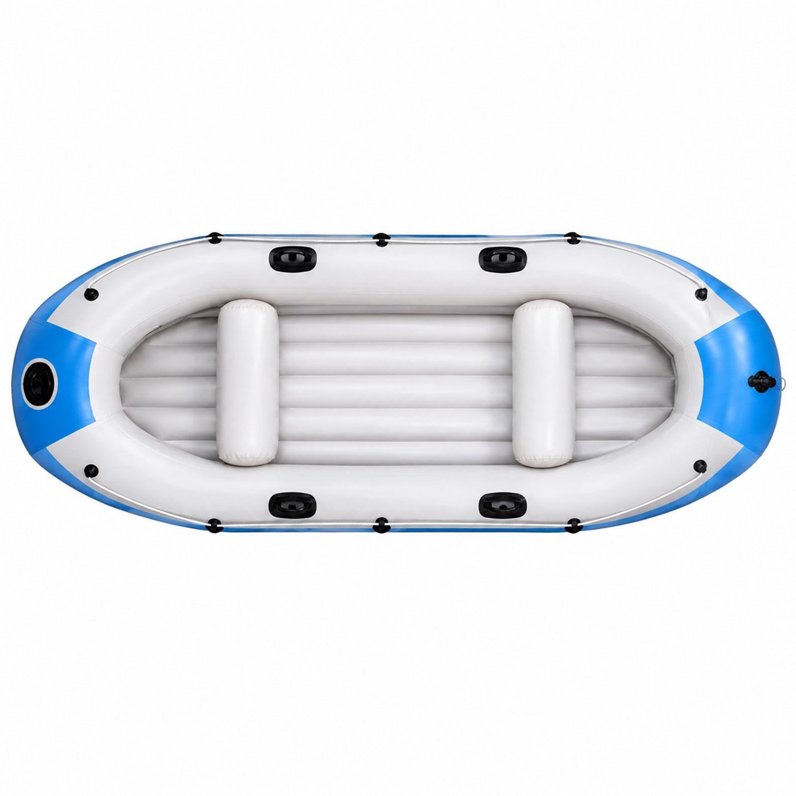 Kayak Inflable Espacioso para 3 Personas, 5 Cámaras De Aire