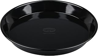 Dr.Oetker - Bandeja para pizza/horno Tradition Ø20 cm en color negro, acero, 20 x 20 x 5 cm
