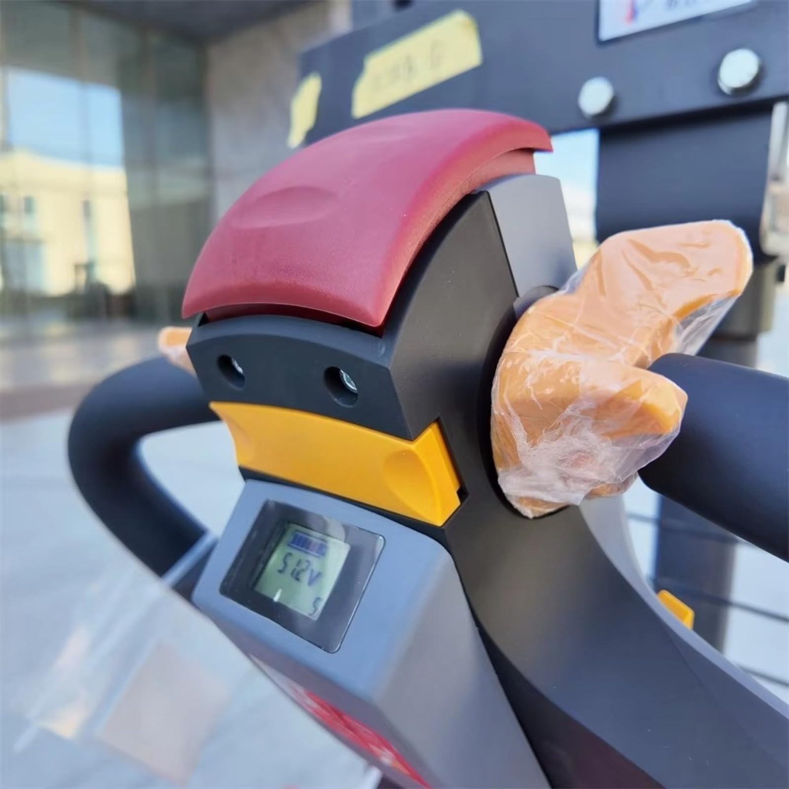 Elektryczny wózek widłowy do dużych obciążeń – napędzany wózek magazynowy – kompaktowy elektryczny układacz do transportu materiałów – idealny do zastosowań przemysłowych i magazynowych, pojemność 1,5