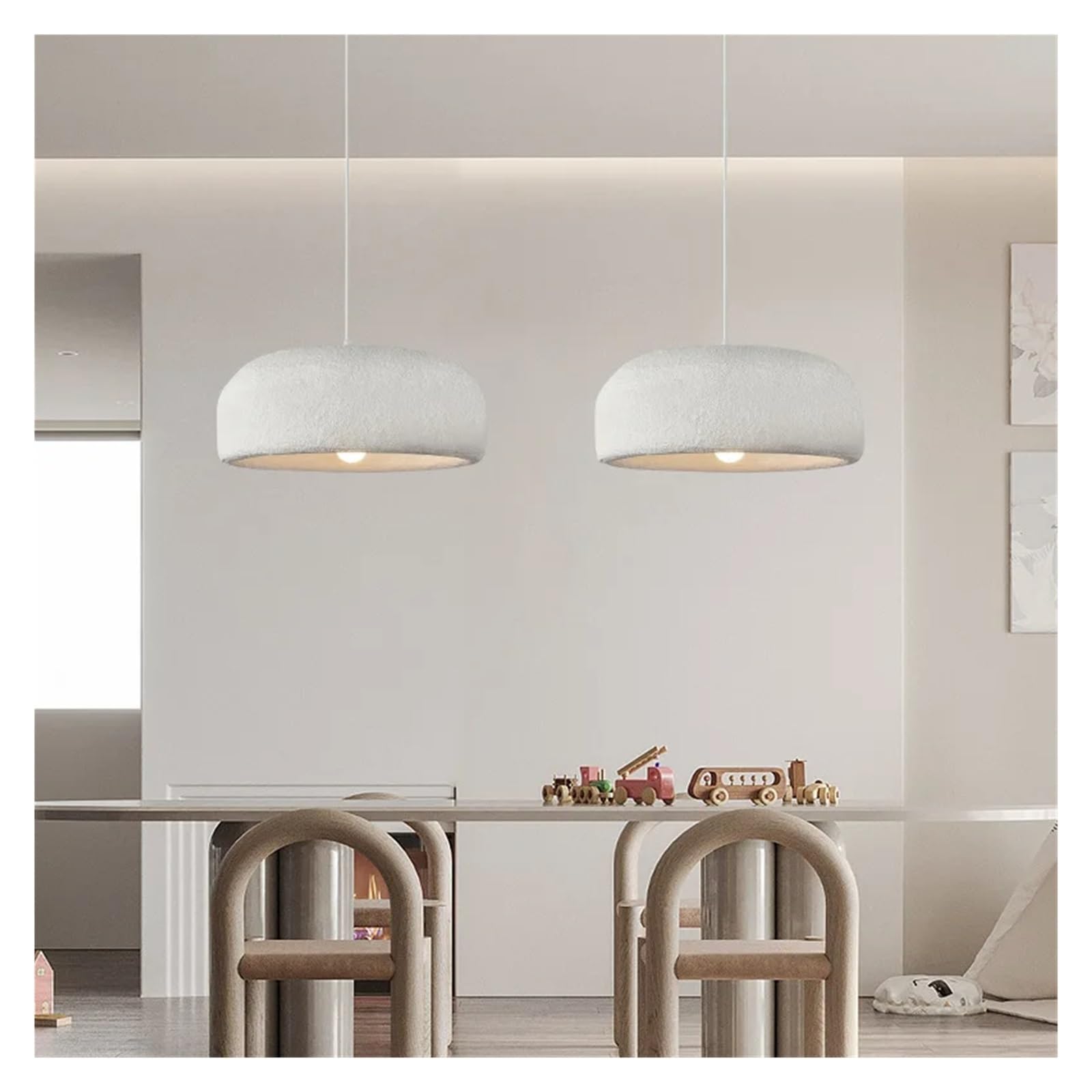 Kitchen Faucet Pendant Lampe - Personnalité en polystyrène Japonais éclairage Suspendu, Plafond d'éclairage Pendentif