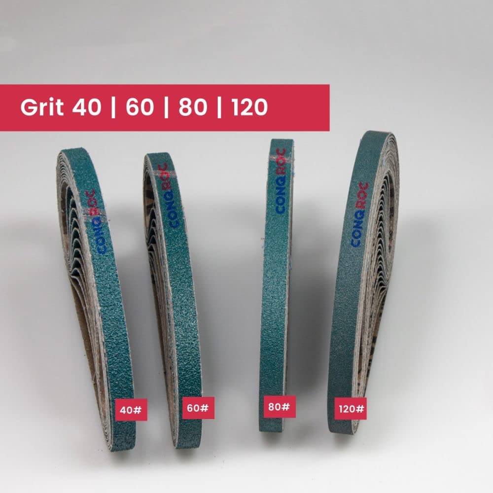 25 Stück 13 x 533 mm Schleifbänder Fused Alumina Zirkonia Schleifbänder Schleifbänder Körnung 40 | 60 | 80 | 120,120,Mittel,13x533mm
