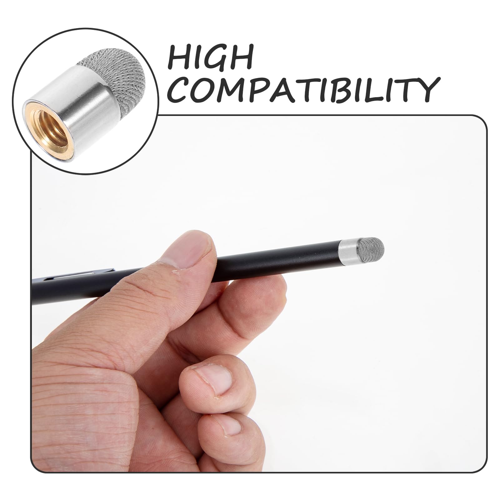 jojofuny 15 stuks intrekbare pen touchpen voor touchscreen laptop